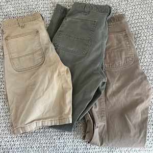 Men’s carhartt work pants and shorts